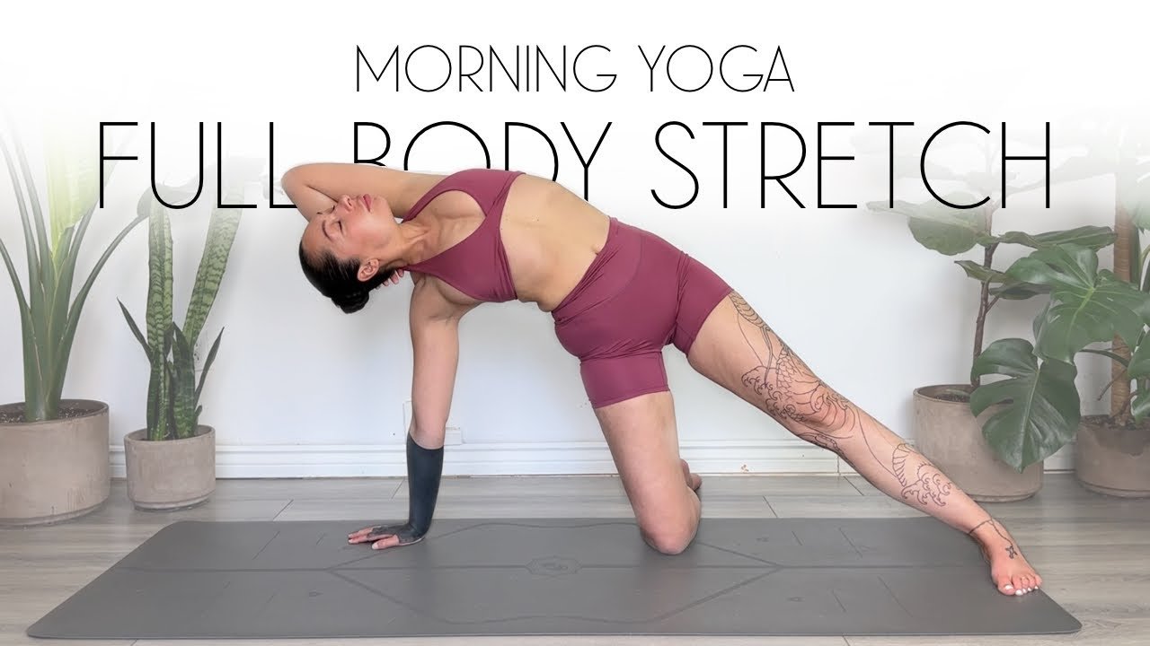 15 Min Morning Yoga Full Body Stretch to Calm Your Nerves - Beyond Bend