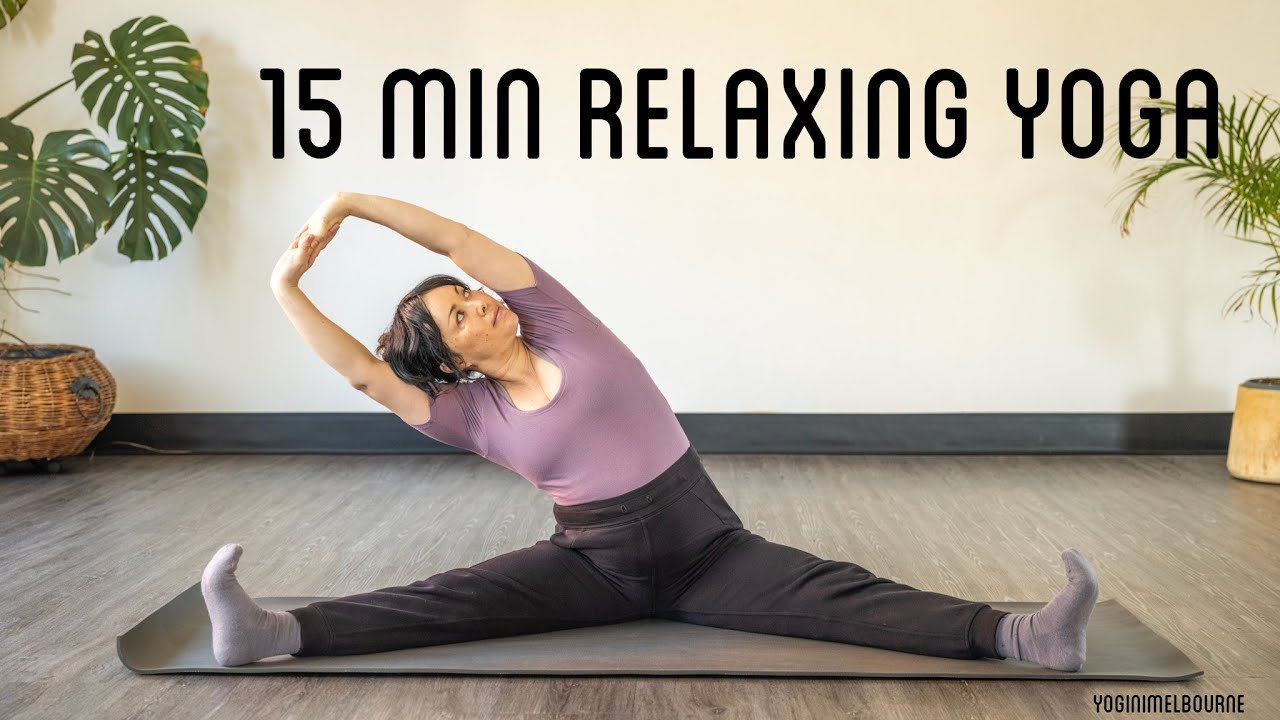 15min Relaxing yoga a for healthy spine | seated slow flow - Beyond Bend