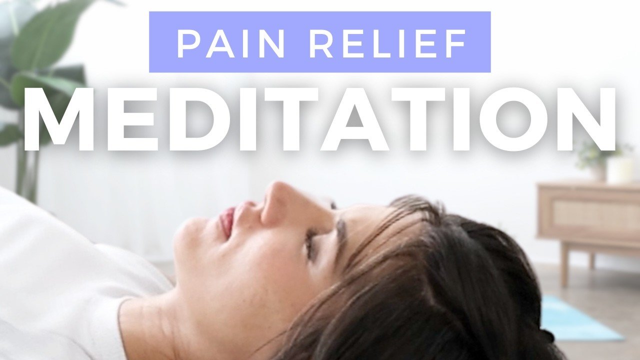 5 min Guided Meditation for Pain Relief | Great for Tension, Headache ...