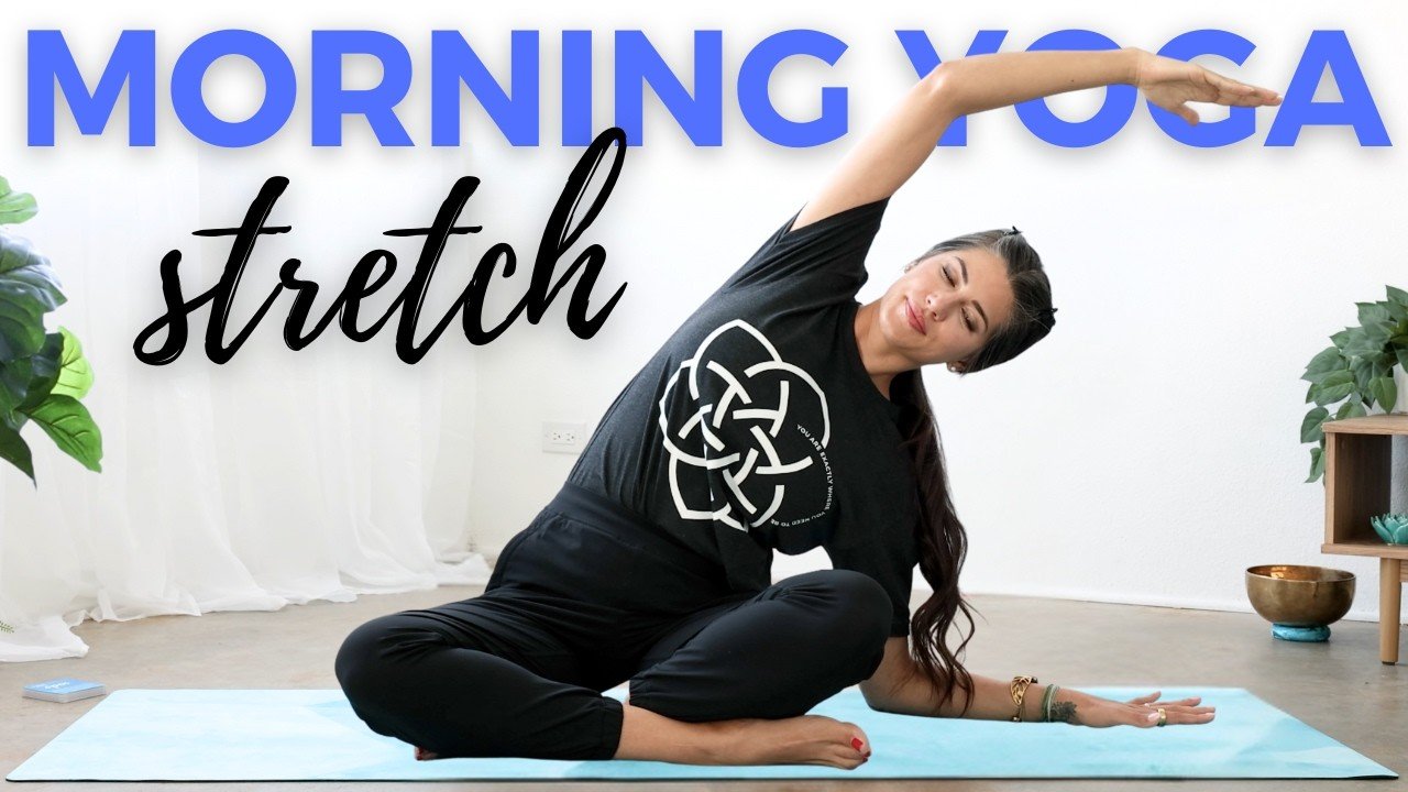 10 min Morning Yoga for Beginners | Easy Full Body Stretch - Beyond Bend