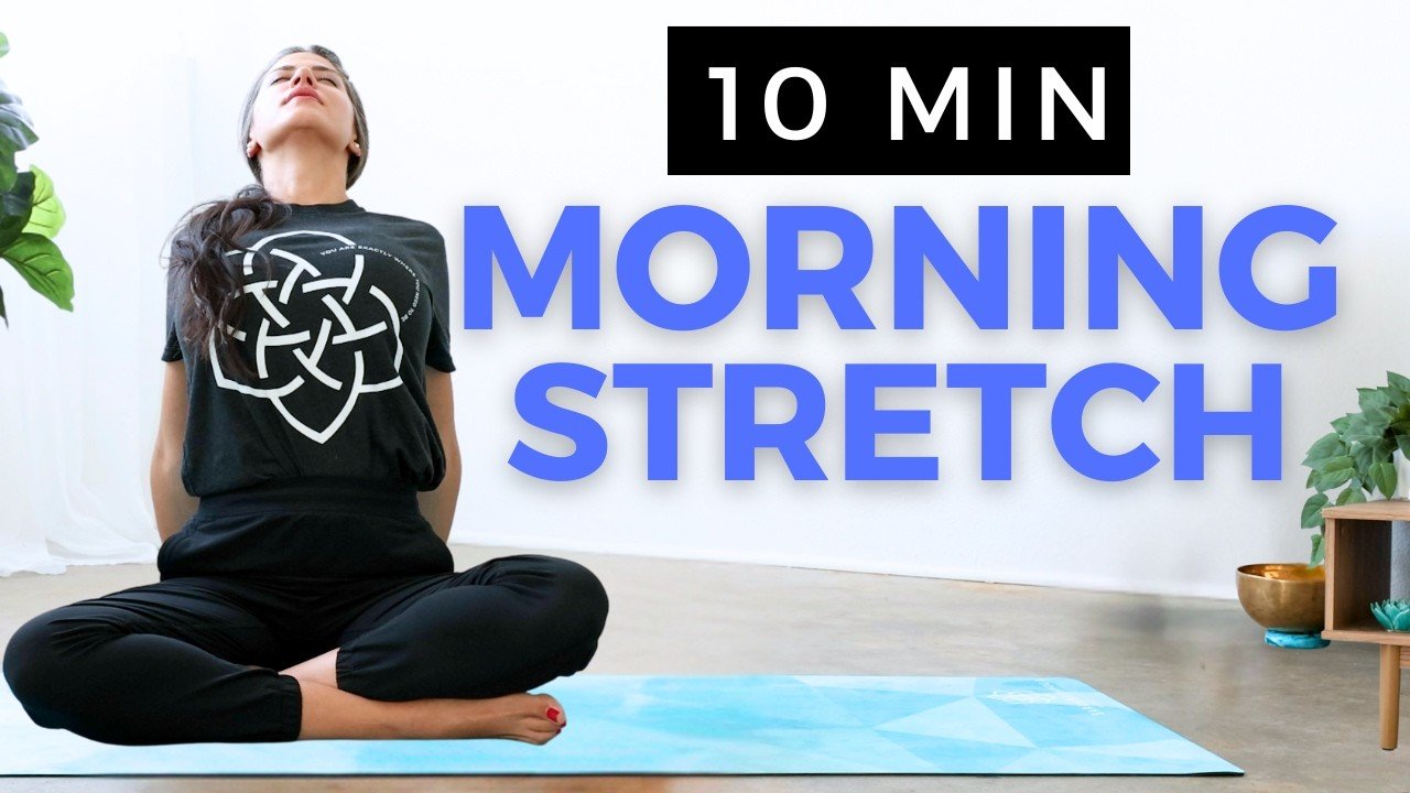 10 min Morning Yoga Full Body Stretch to Wake Up - Beyond Bend