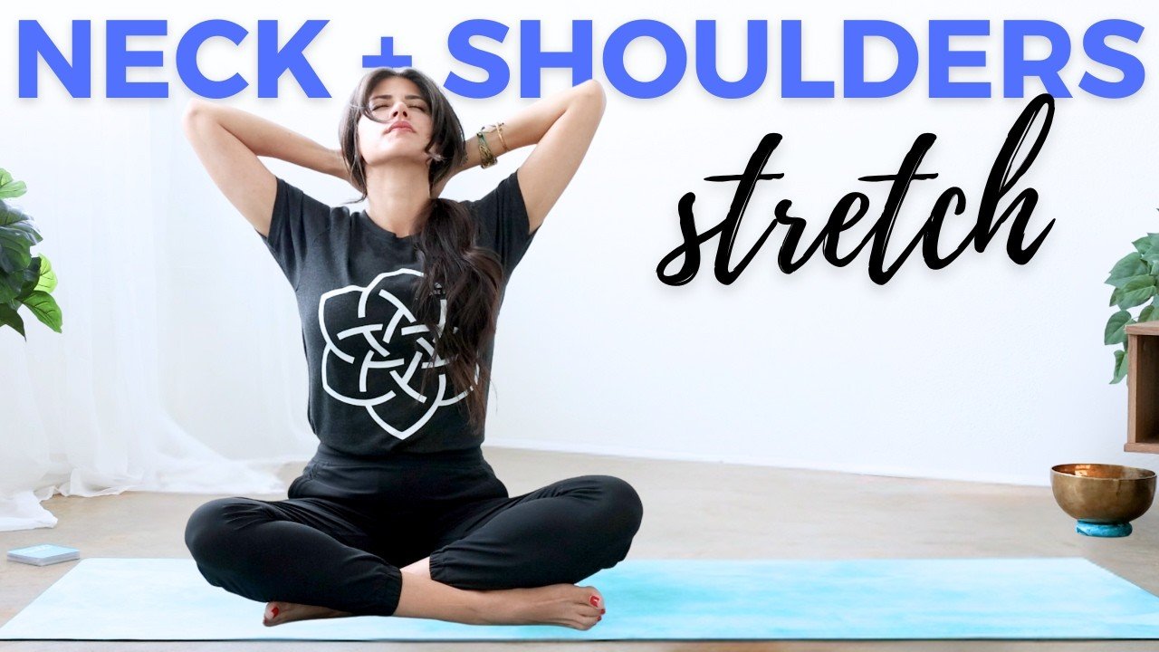 10 Min Yoga For Neck Shoulder Upper Back Tension Beyond Bend