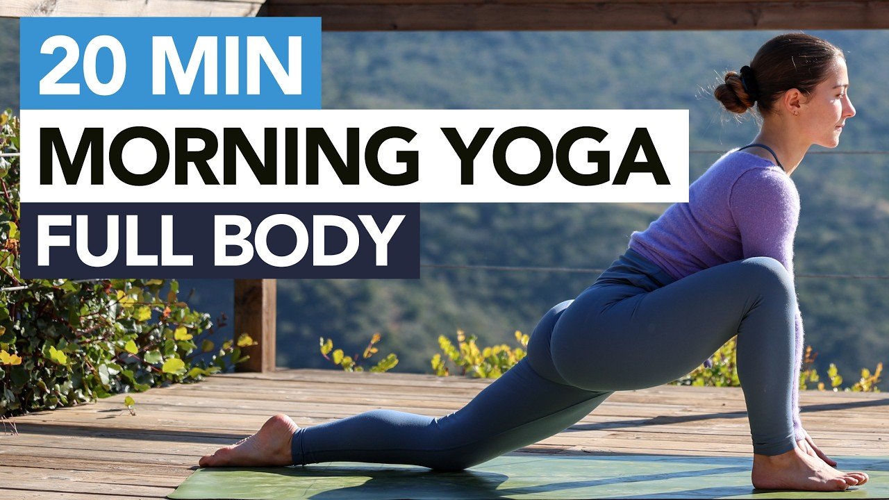 20 Min Morning Yoga Flow | Every Day Full Body Yoga For All Levels ...